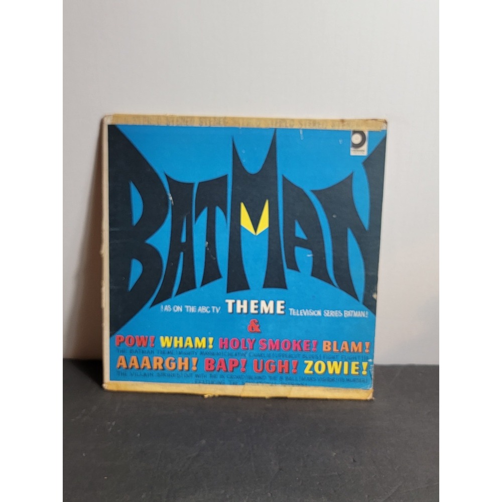 Batman The Bat Boys Vinyl Record Album SLEEVE ONLY Design Records 1966 Vintage
